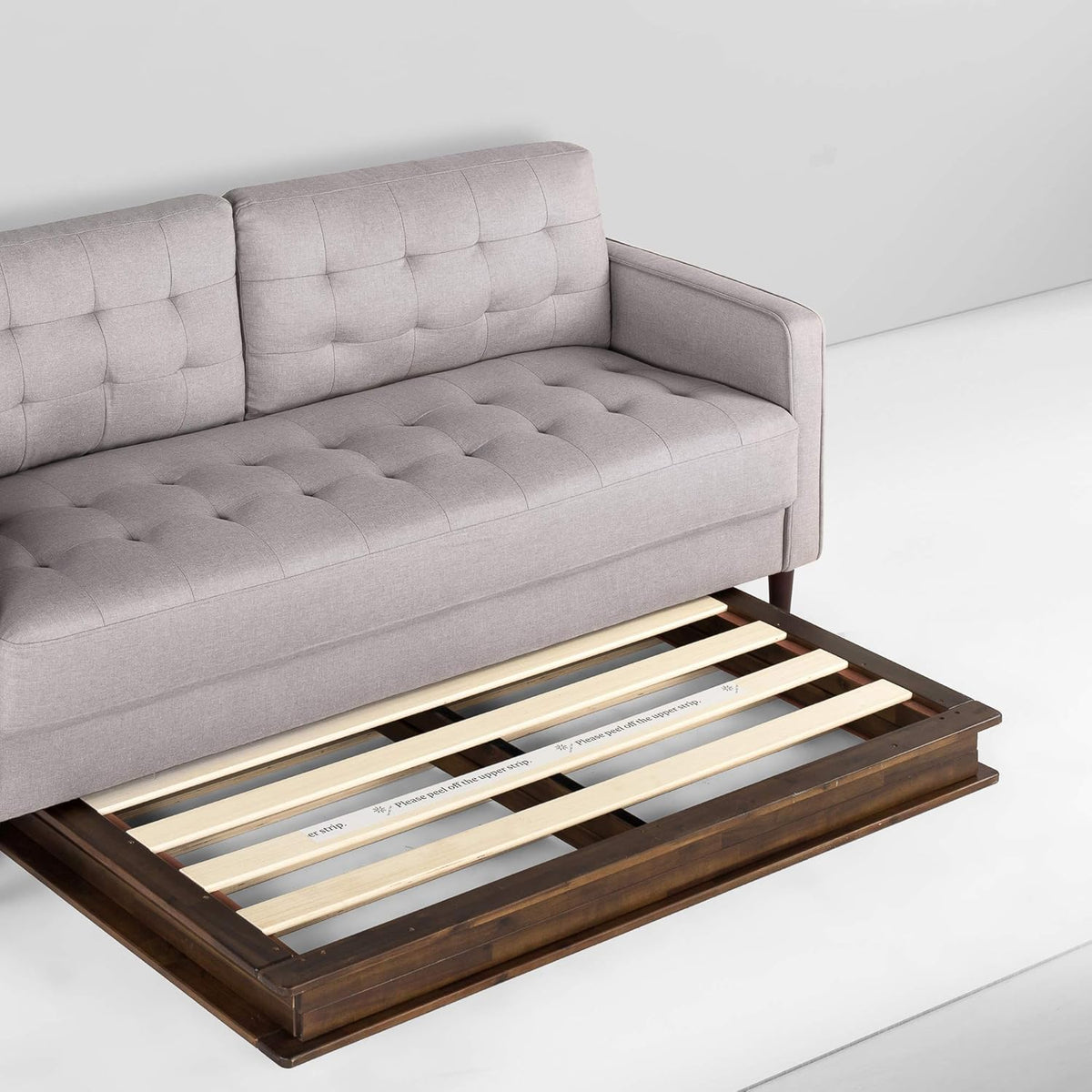 10 Inch Wood Platform Bed Frame Queen D617465