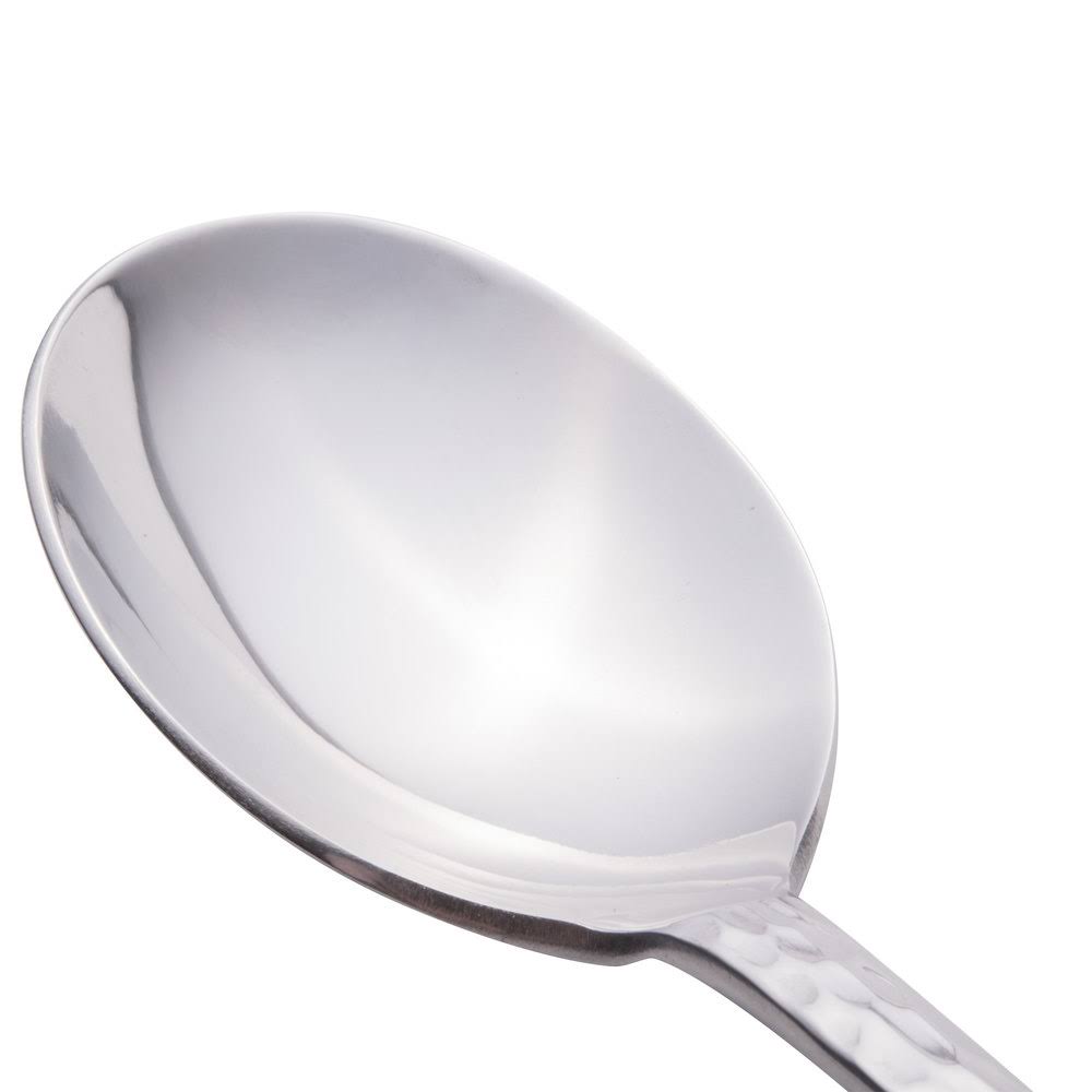 18/0 Stainless Steel Bouillon Spoon - 36/Case Y102