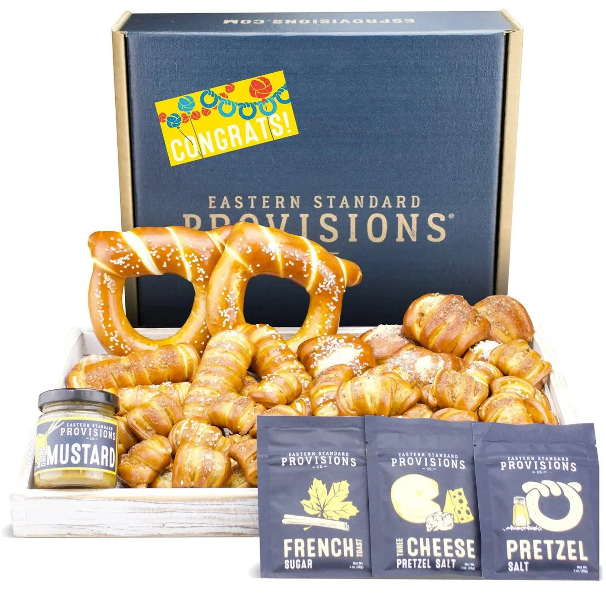 Gourmet Gift Box, Artisanal Soft Pretzel Snack Pack I517971