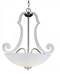 Three Light Laser Cut Pendant in Polished Chrome N768746