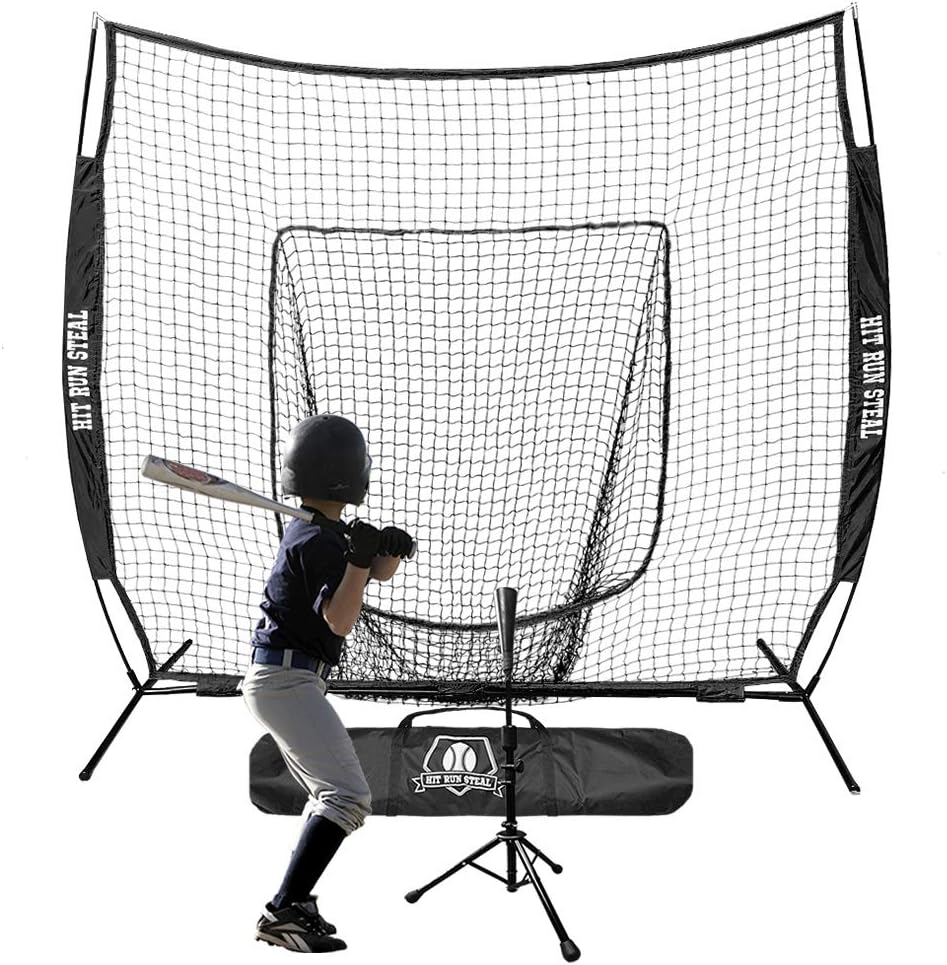Practice Baseball and Softball Hitting Net and Carrying Bag Z626