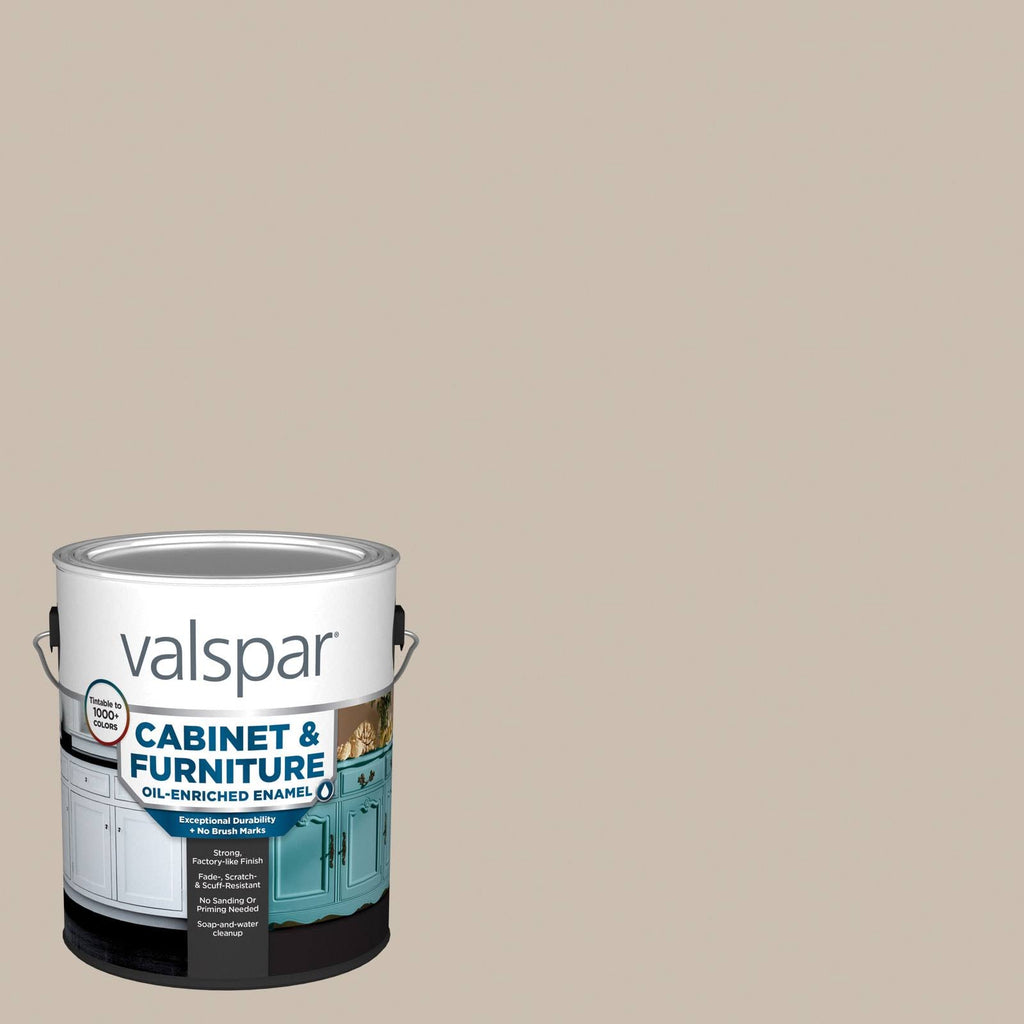 Semi-Gloss Bungalow Beige Paint 1-Gallon R8781