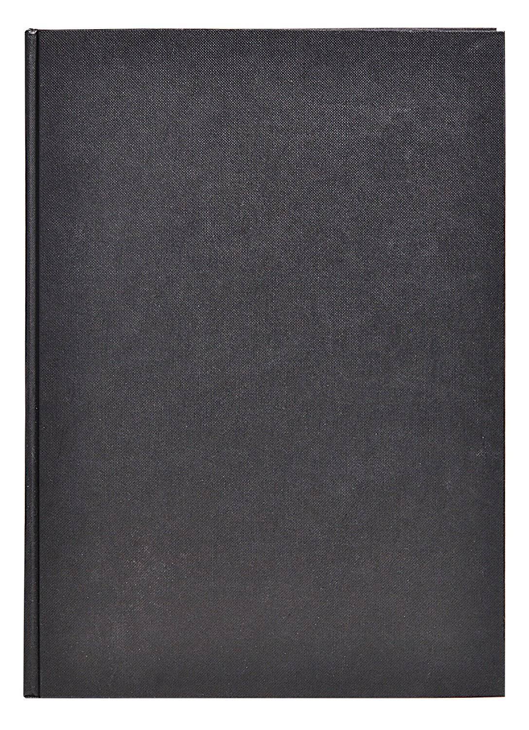 A4 140 G 64 White Sheets Black Cover Casebound Pad C183648