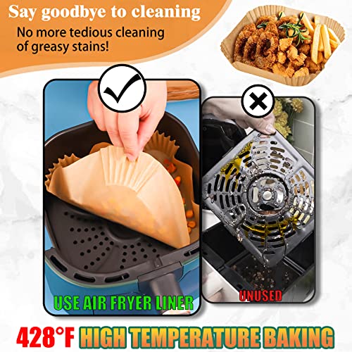 Air Fryer Disposable Paper Liners, Non-Stick Parchment Baking Sheet N5875