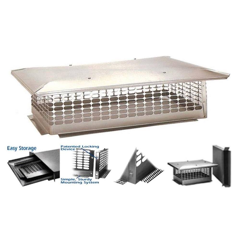 Fixed Stainless Steel Chimney Cap V614281