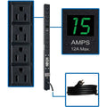 Vertical Metered 120V 15A 8 Outlet Rackmount PDU H717