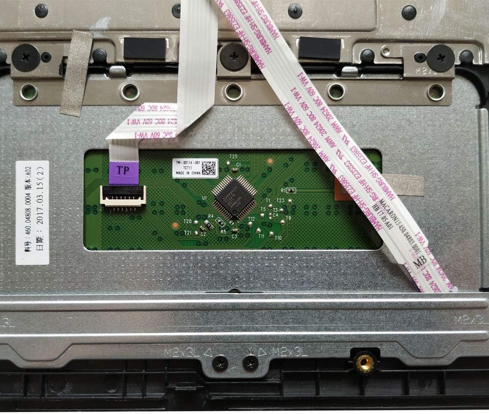 Laptop Replacement Keyboard with Palmrest Cover Case TouchPad Z9943