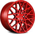 19x8.5 5x112 Candy Red Wheel Rim D9143