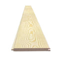 3/4 in. x 8 in. x 7 ft. Wire Brushed Knotty Pine Tongue and Groove Siding Board F7528