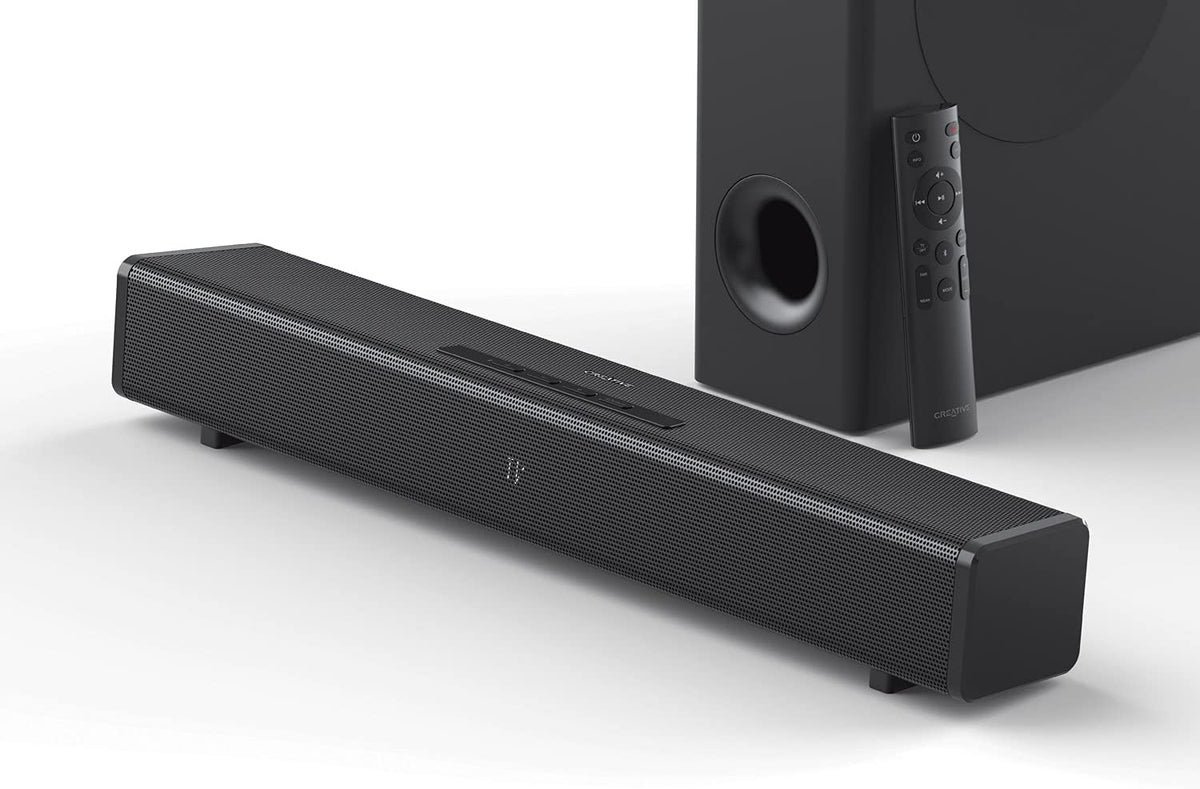 2.1 Channel Under-Monitor Soundbar with Subwoofer C44565
