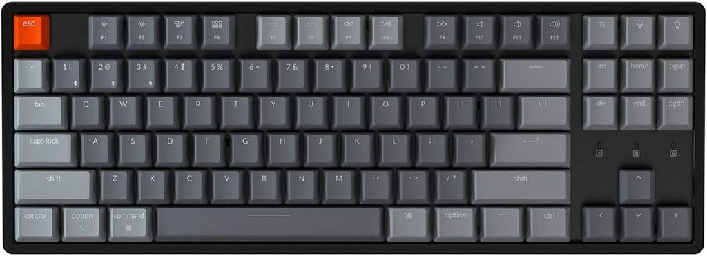 Wireless Mechanical Keyboard with Gateron Blue Switch, Aluminum Frame Q4484