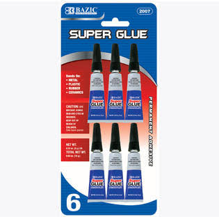 3G 0.10 oz Super Glue 6/pack Case Pack 24 C978
