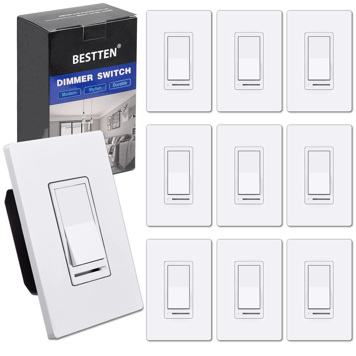 10 Pack Dimmer Light Switch C4699