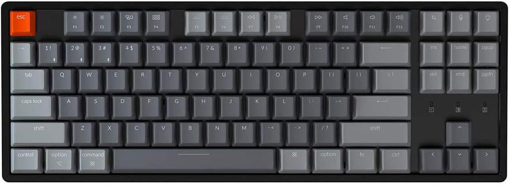 Wireless Mechanical Keyboard with Gateron Blue Switch, Aluminum Frame Q4484
