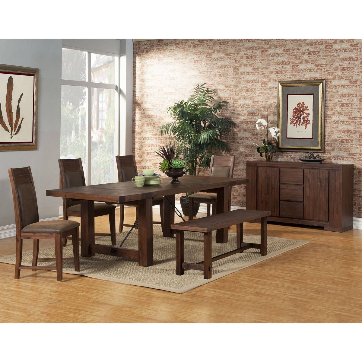 Antique Cappuccino Dining Table P31837