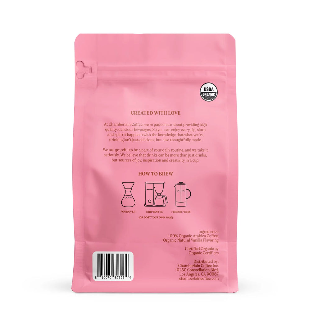 Fluffy Lamb Vanilla Medium Roast Grounds, 12 oz G179
