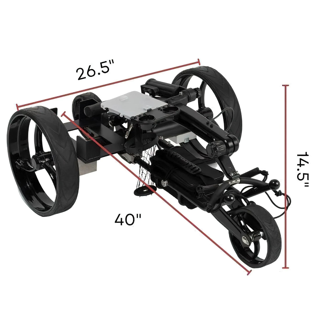 Refurbished Electric Remote Control Golf Cart with Cooler Q7698