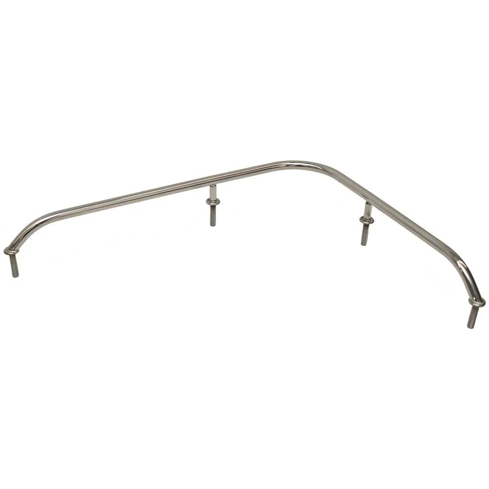 4-Post Polished Stainless Steel Corner Grab Rail K55607
