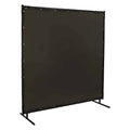 Welding Screen, 6 ft W, 6 Ft, Charcoal Gray E40553