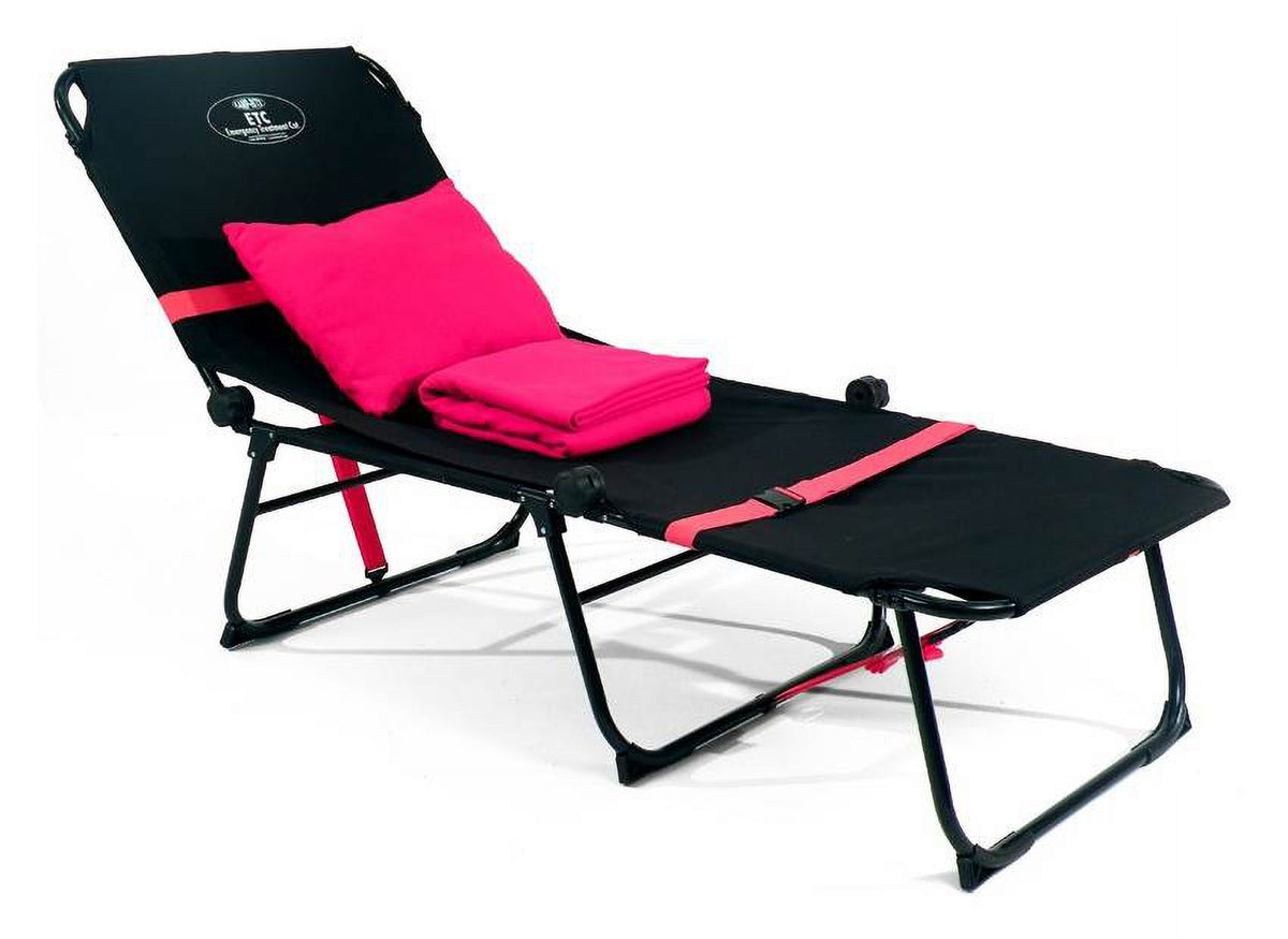Orange Emergency Treatment Cot S80381