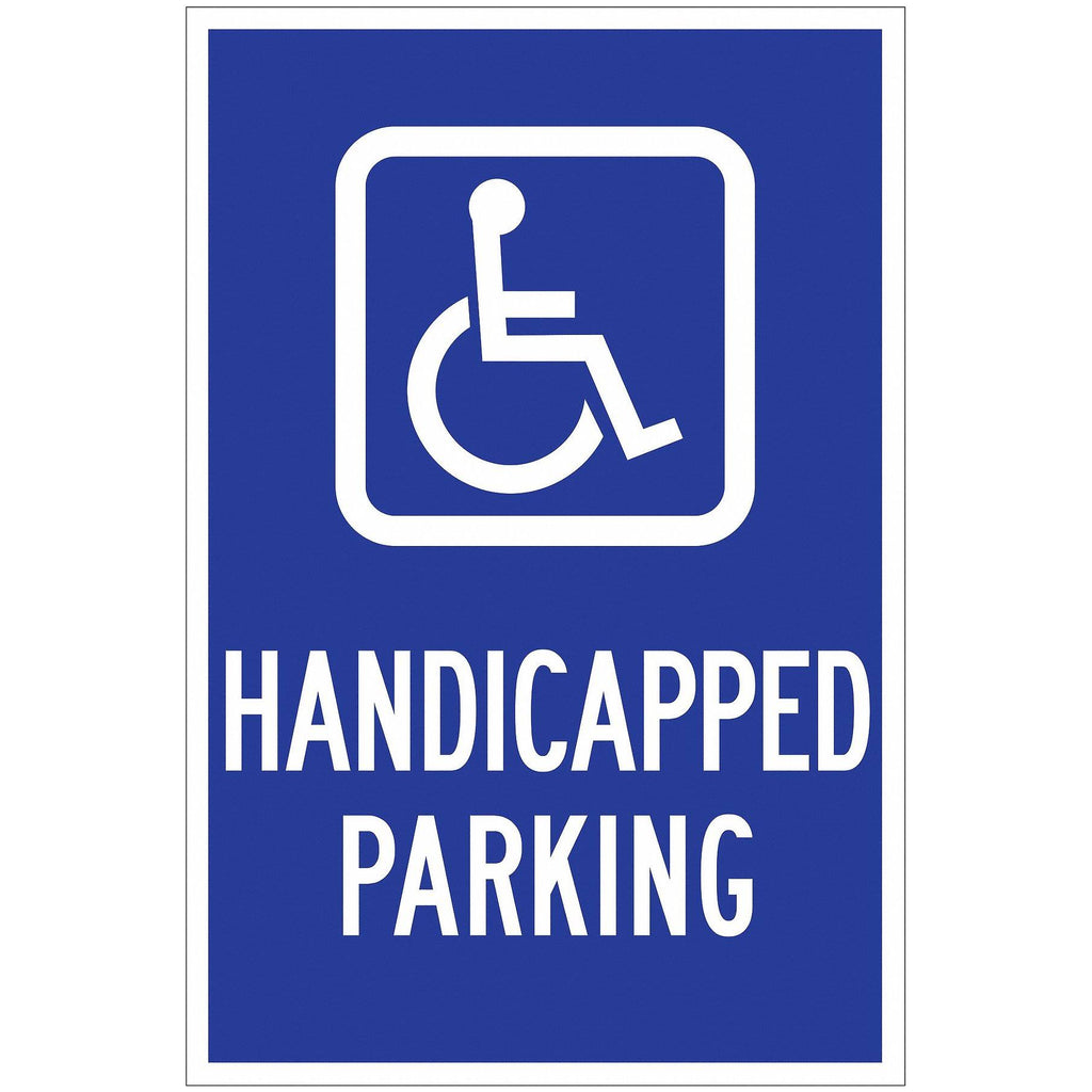 18x22H Handicap Parking Sign S5617