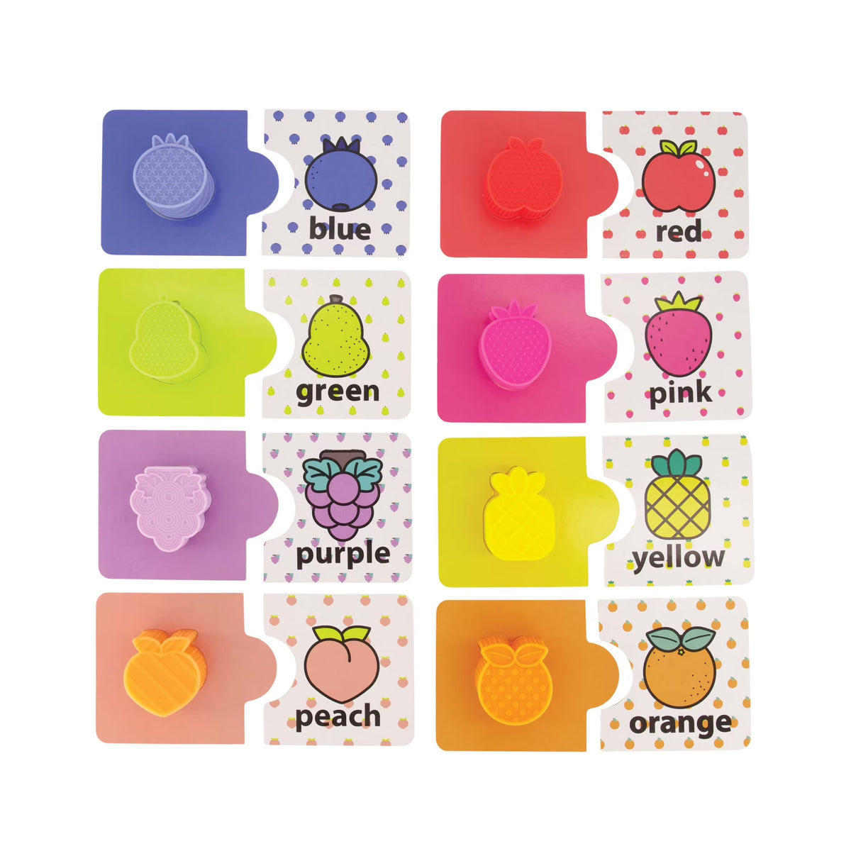 24-Piece Multicolor Fruit-Themed Jigsaw Puzzle C249830