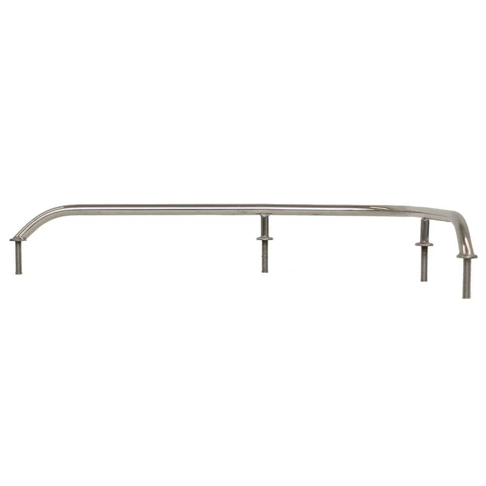 4-Post Polished Stainless Steel Corner Grab Rail K55607