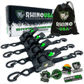 2 x 10' Retractable Ratchet Straps 2-Pack M37237