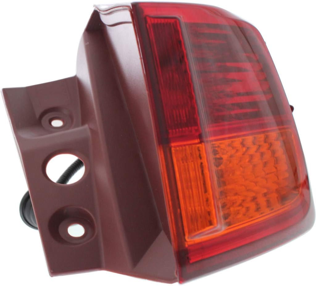 Outer Tail Light Assembly for Toyota RAV4 2013 2014 2015 Passenger Side Halogen X9047