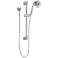 Satin Nickel Square Shower System Kit W612
