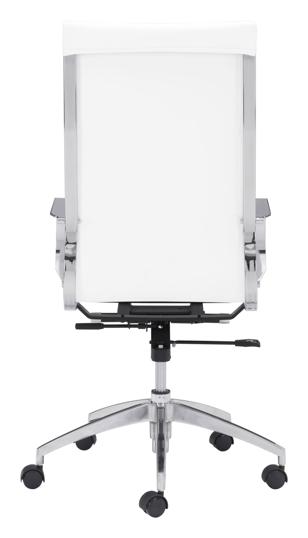 White High Back Office Chair N2401