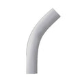 45 Degree ELBOW; 4 inch, Plain End, 36 inch Radius, PVC, Gray, Sch 80 T343790