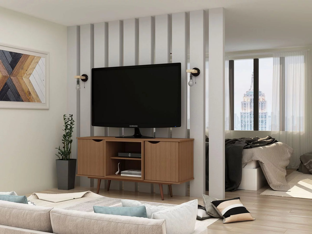 4 Shelves Wood TV Stand M164989