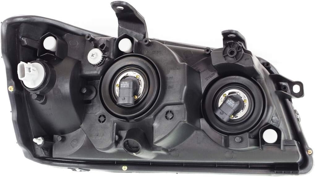 Headlight Assembly Passenger Side with Bulbs Pack of 2 Y95669