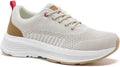 Beige Size 8 Orthopedic Walking Shoes with Arch Support K683