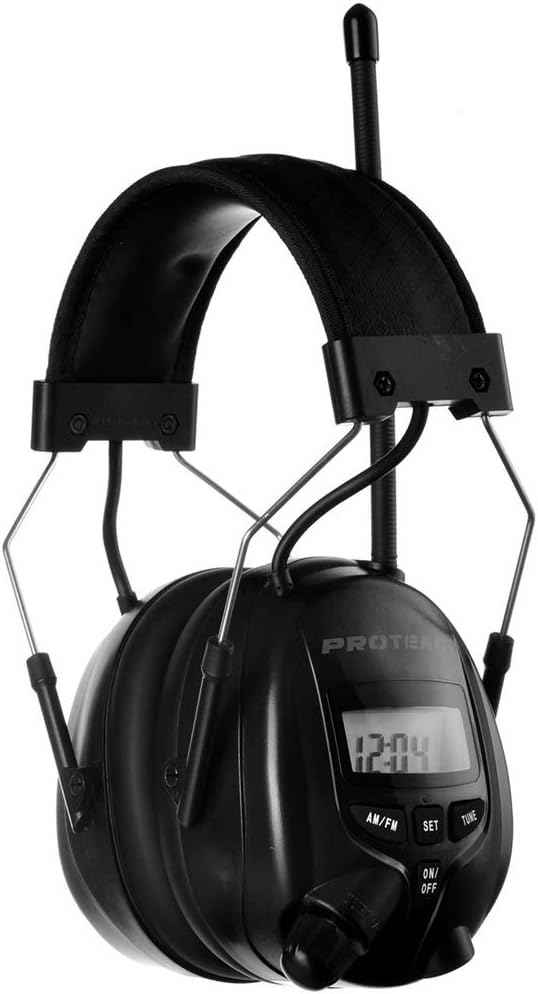 Blue Bluetooth Radio Safety Earmuffs, Pack of 2 Z431178