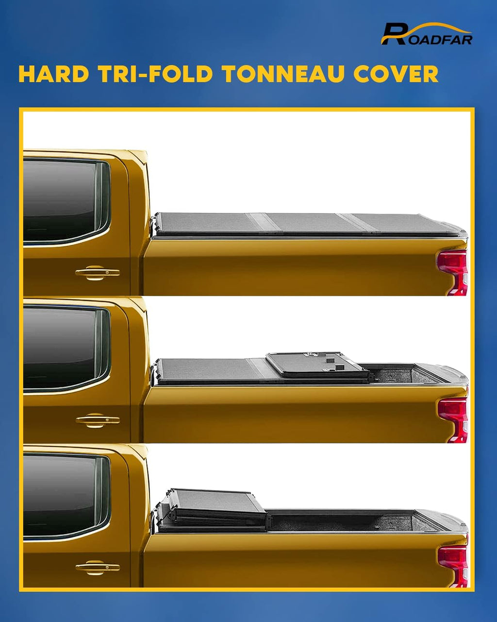 Hard Tri-Fold Truck Bed Tonneau Cover M810782
