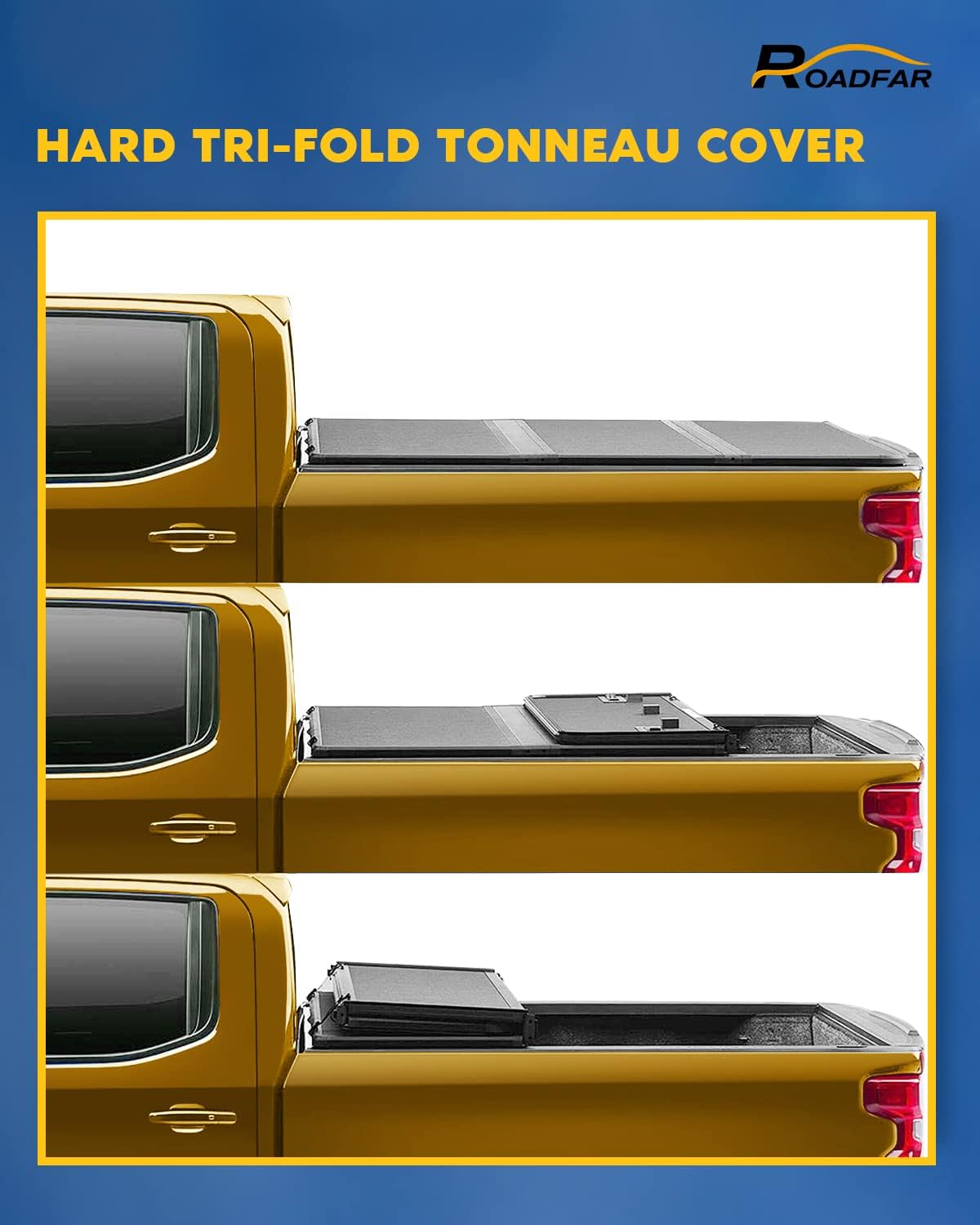 Hard Tri-Fold Truck Bed Tonneau Cover M810782