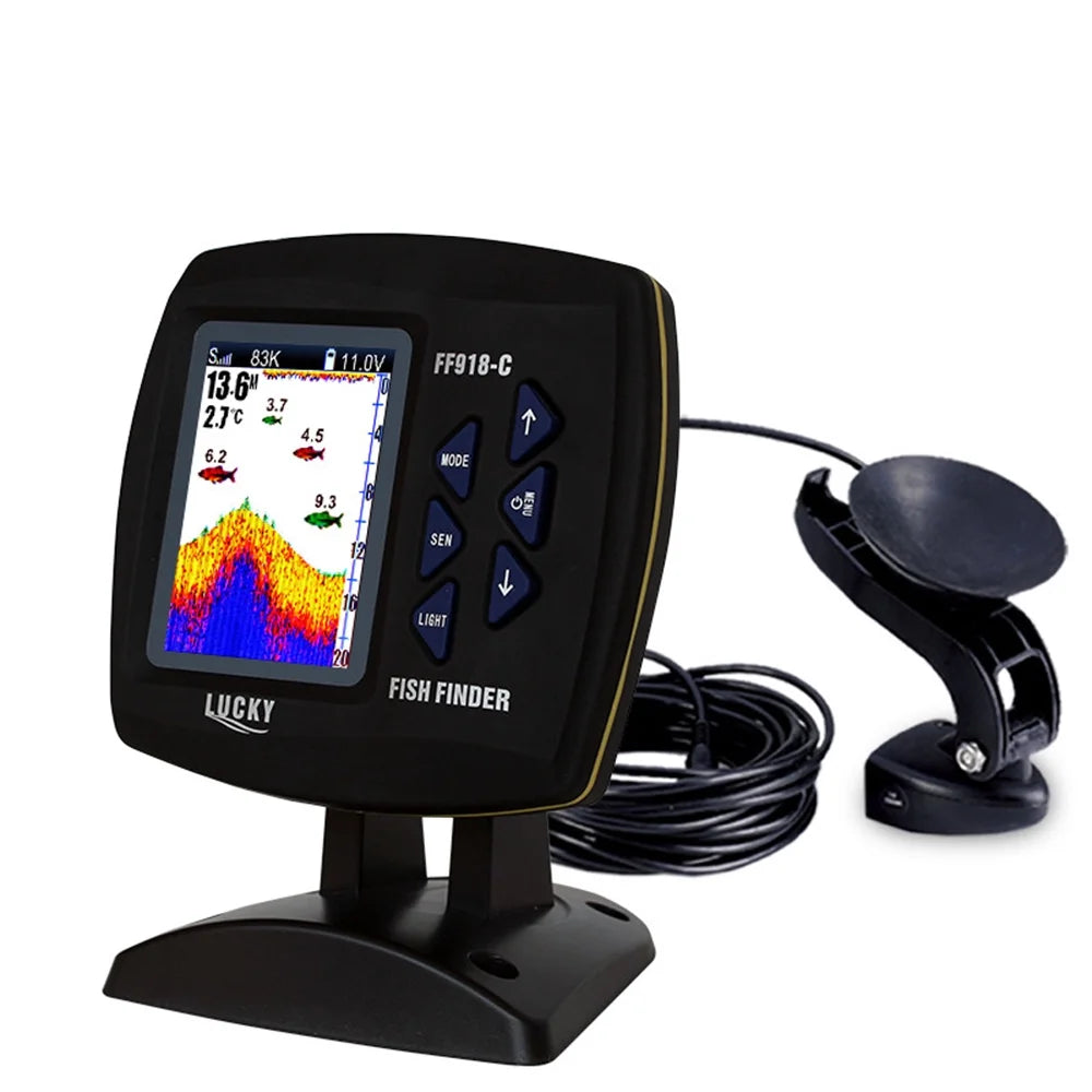 Wired Fish Finder Dual Frequency 328ft 100m Water Depth M307