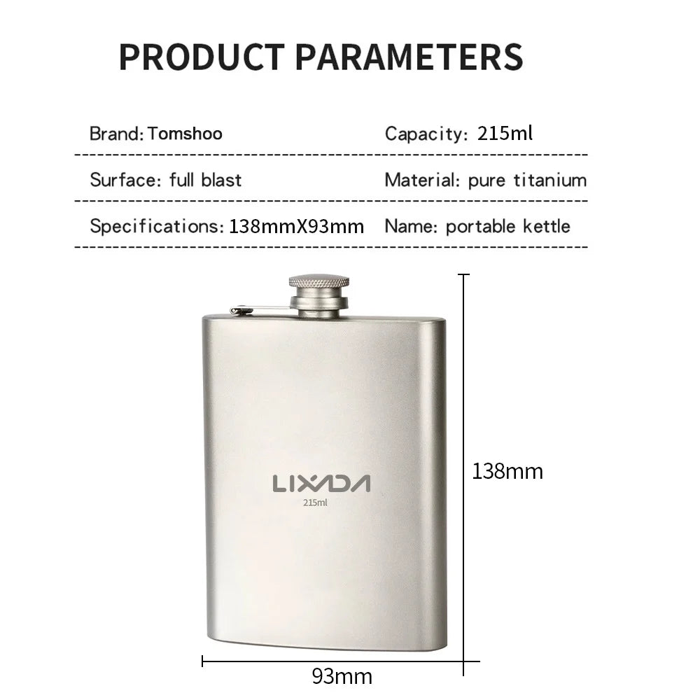 Ti Flask 215ml M818