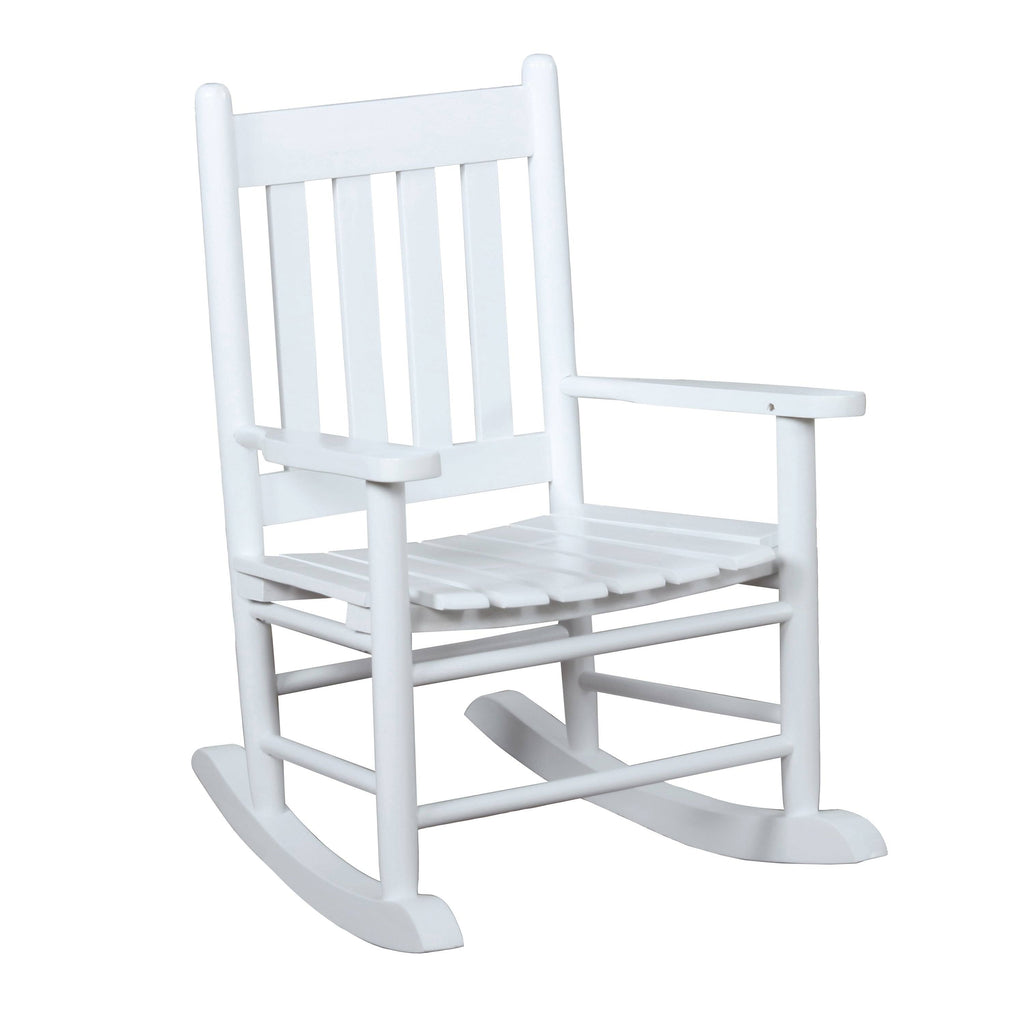 Golden Brown Wooden Youth Rocking Chair T8215