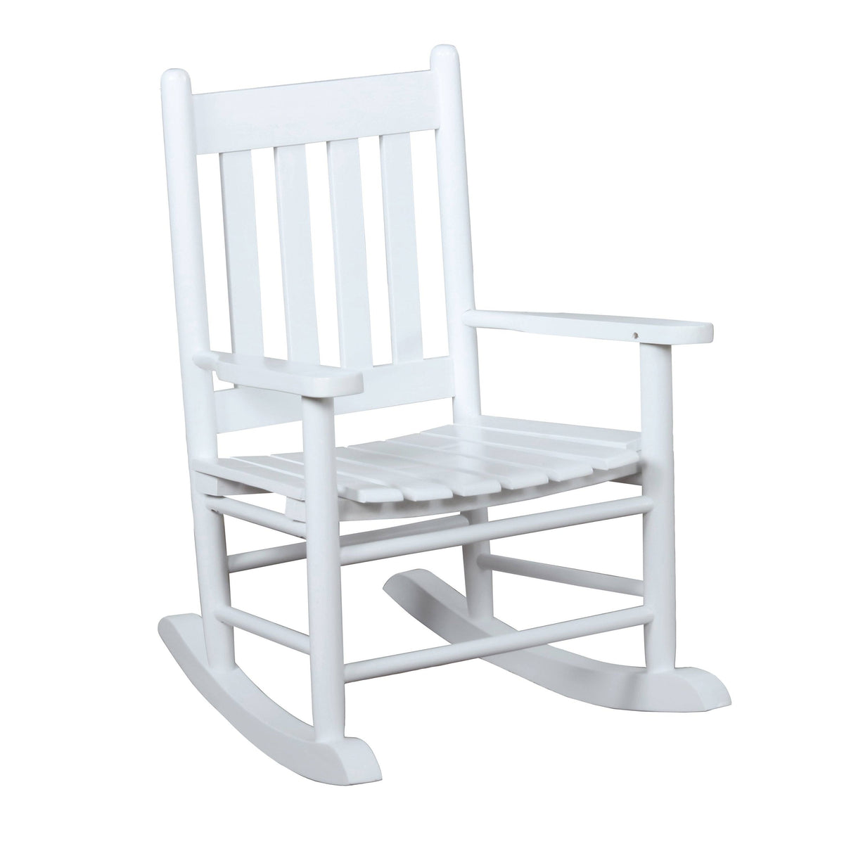 Golden Brown Wooden Youth Rocking Chair T8215