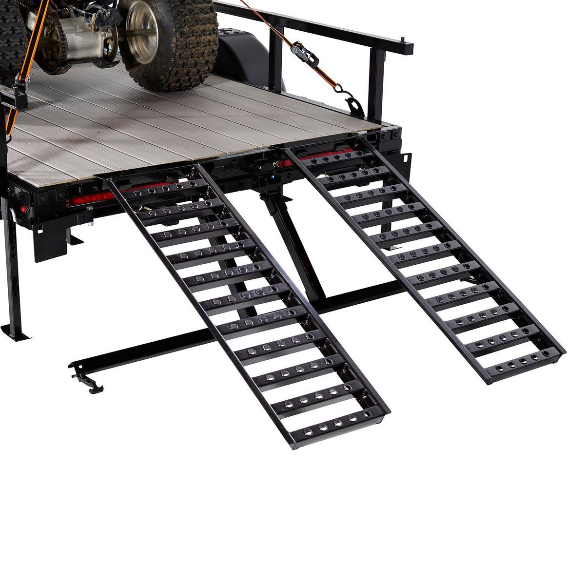 5 ft. x 10 ft. Modular Utility Trailer Ramp Holder Set S921627