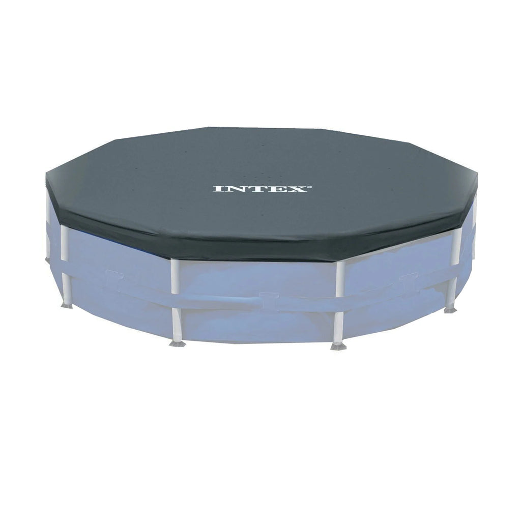 12ft x 30in Above Ground Pool Set with Cover Z211775