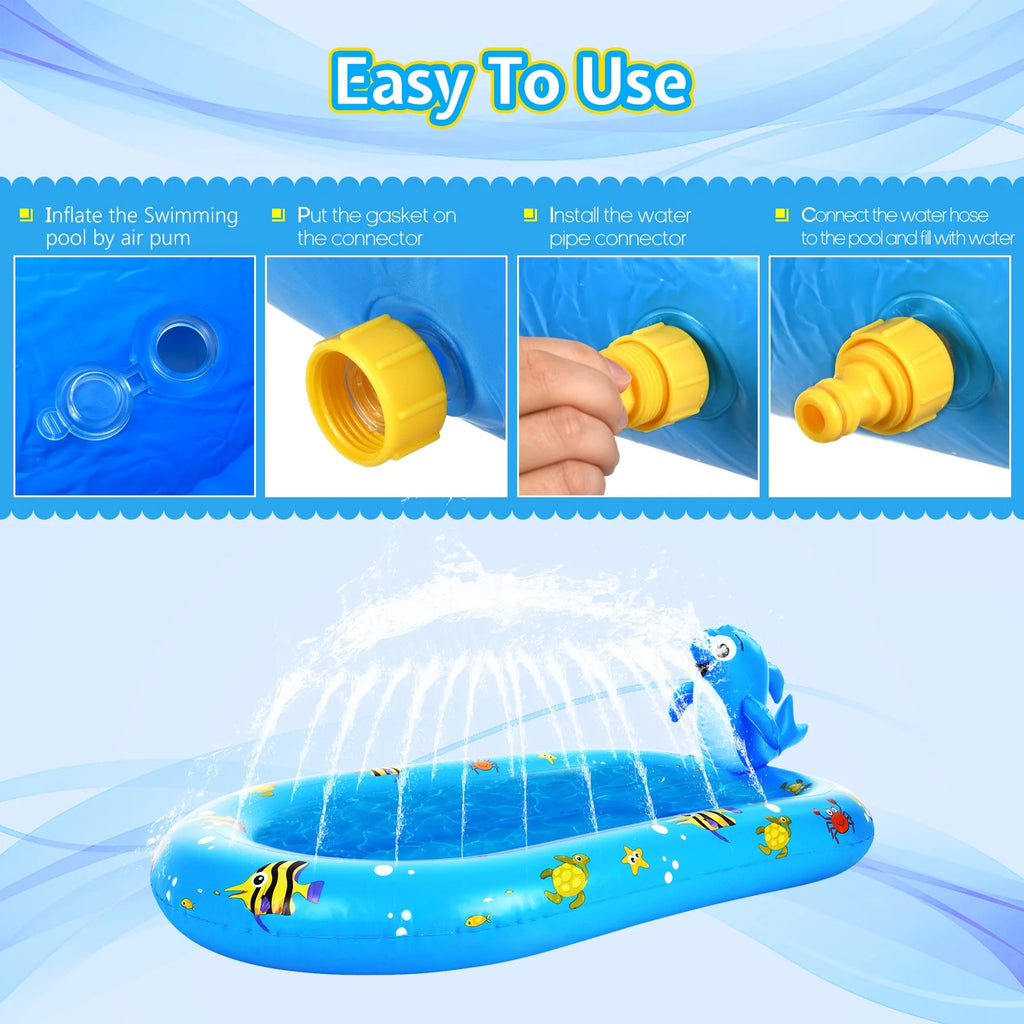 Inflatable Sprinkler Pool C934