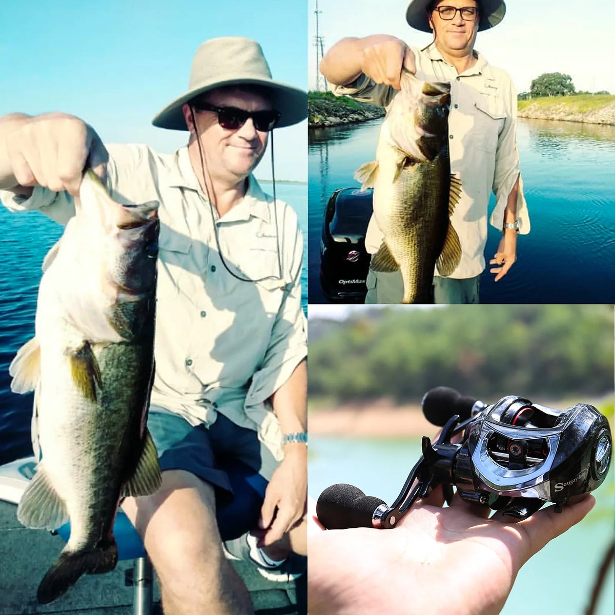 Baitcasting Fishing Reel 6.3:1 Gear Ratio 18+1 BB C169851