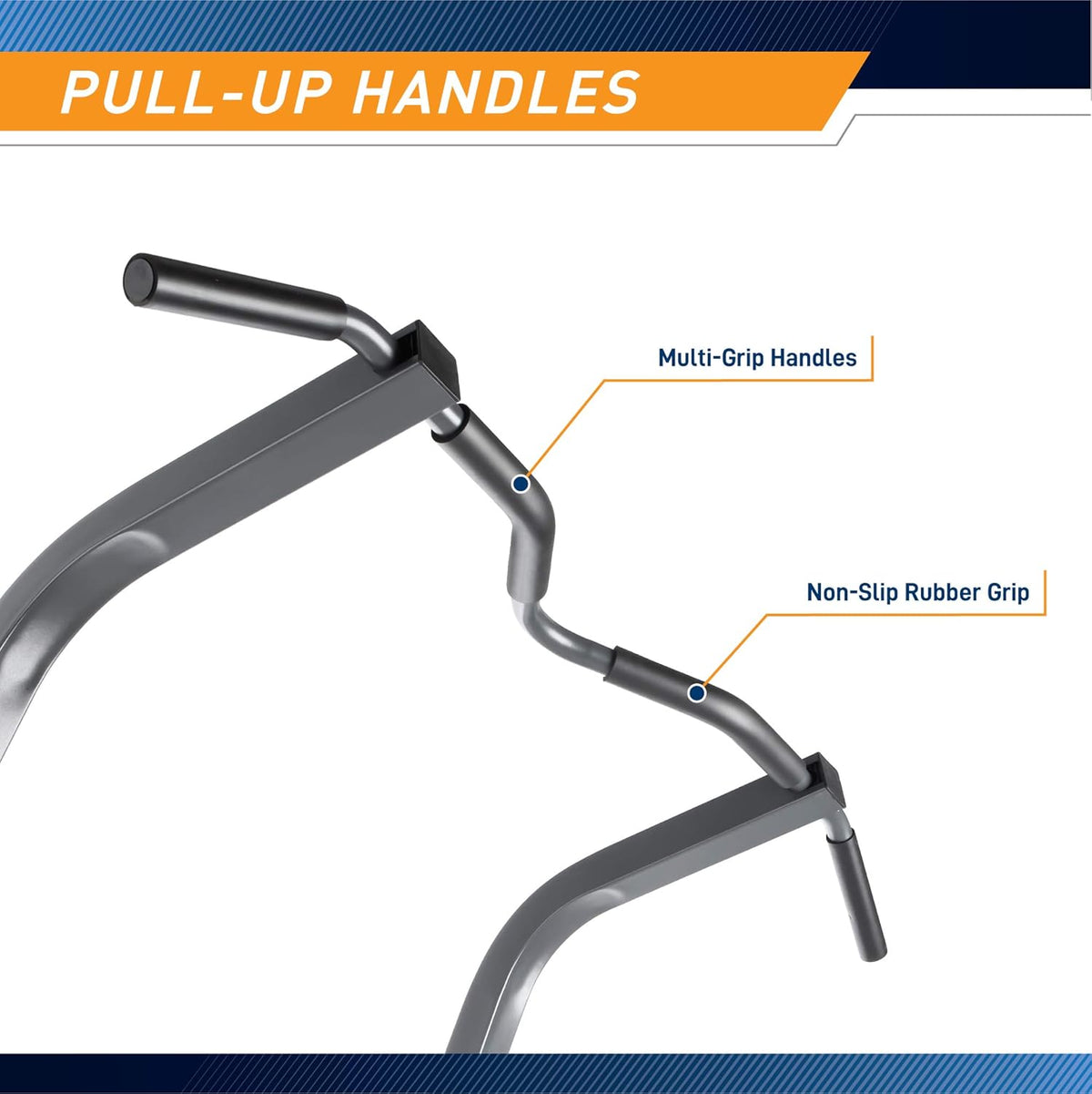 Black Pull Up & Dip Station M52143