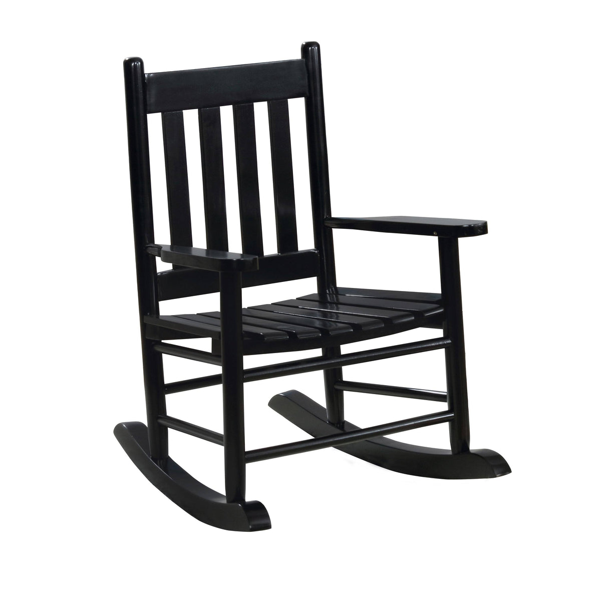 Golden Brown Wooden Youth Rocking Chair T8215