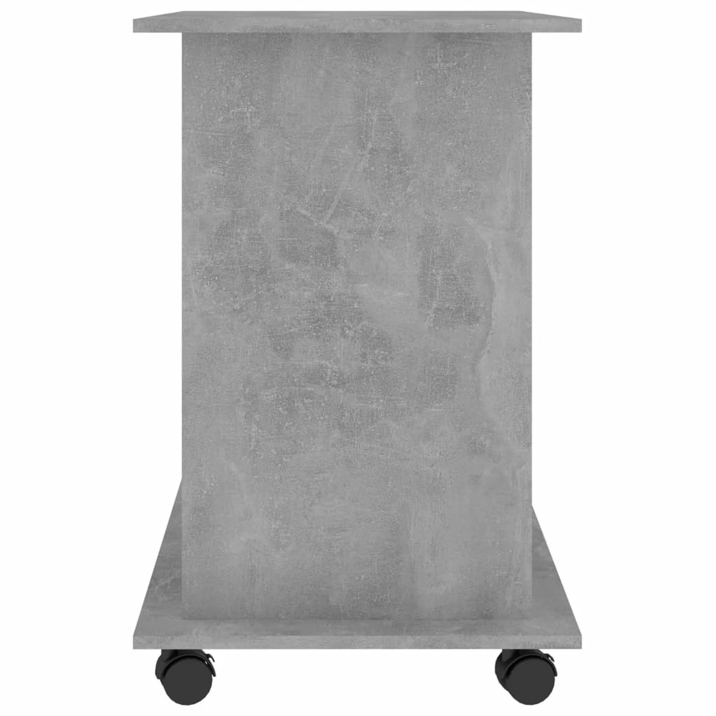 Wheeled Computer Desk with Keyboard Tray L6673