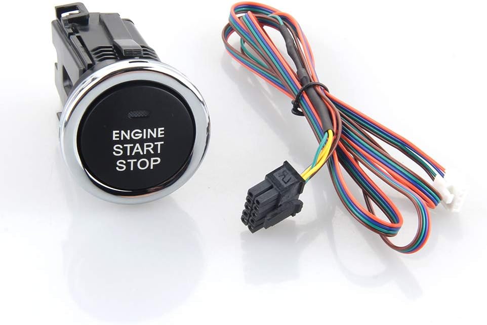 Rolling Code Car Alarm System with Passive Keyless Entry Push Start Stop Button P32339